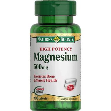 Nature's Bounty Магний 500 мг таблетки 100 шт