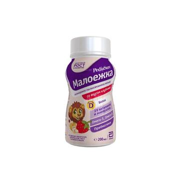 Pediasure Малоежка Напиток для детей Клубника 200 мл