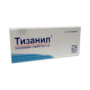 Тизанил 2 мг таблетки 20 шт