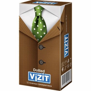 Vizit Dotted презервативы точечные 12 шт