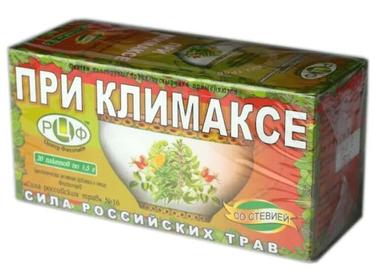 Сила Российских Трав №16 При климаксе фиточай фильтр-пакеты 1,5 г 20 шт