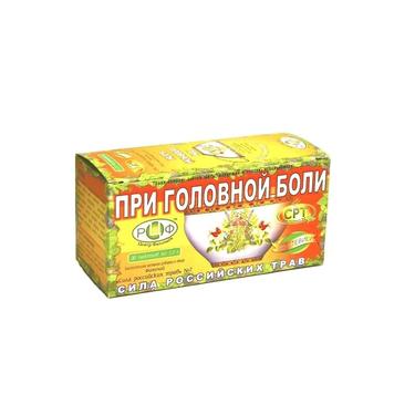 Сила Российских Трав №7 При головной боли фиточай фильтр-пакеты 1,5 г 20 шт