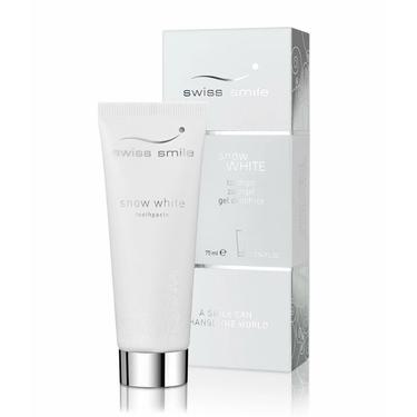 Swiss Smile Snow White Зубная паста отбеливающая 75 мл