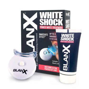 BlanX White Shock Зубная паста отбеливающая с лампой-активатором 50 мл