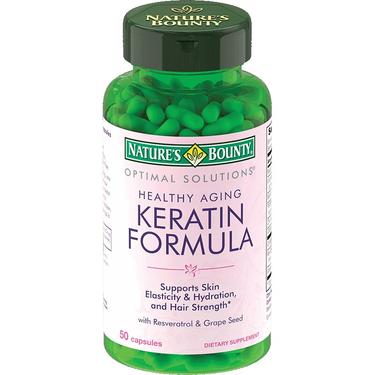Nature's Bounty Кератин формула капсулы 50 шт