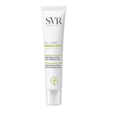 SVR Sebiaclear Mat+Pores Гель-уход для комбинированной или жирной кожи 40 мл