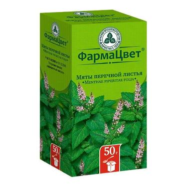 Мята перечная листья 50 г