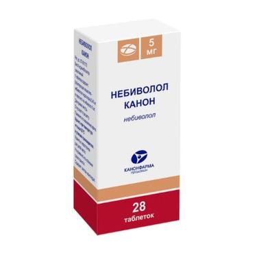 Небиволол-Канон 5 мг таблетки 28 шт