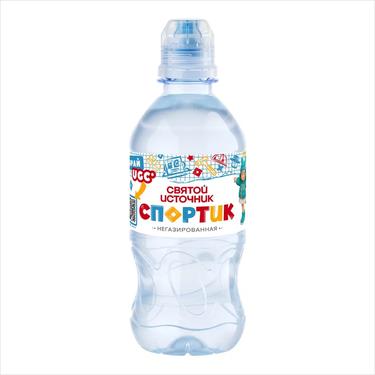 Святой Источник Спортик Вода минеральная негазированная 0,33 л