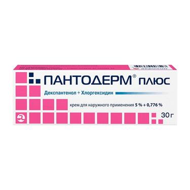 Пантодерм Плюс 5%+0,776% крем для наружного применения 30 г