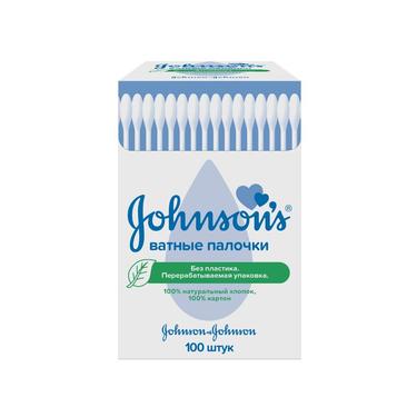 Johnson's Ватные палочки 100 шт