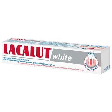 Lacalut White Зубная паста отбеливающая 50 г