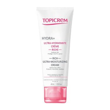 Topicrem Hydra+ Крем сияние для лица насыщенный увлажняющий 40 мл