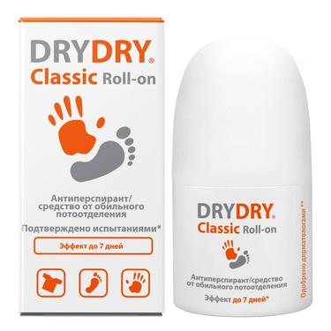 Dry Dry Classic Roll-on Средство от обильного потоотделения длительного действия 35 мл