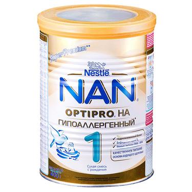 NAN 1 Optipro HA Гипоаллергенный смесь сухая молочная 0-6 месяцев 400 г