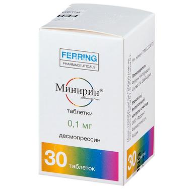 Минирин 0,1 мг таблетки 30 шт