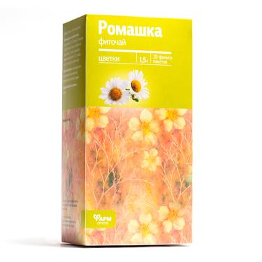 Ромашка фиточай фильтр-пакеты 1,5 г 20 шт