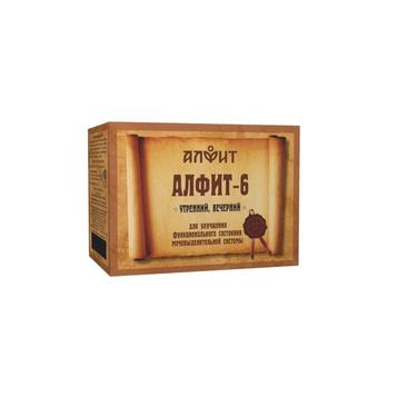 Алфит-6 Почечный утро+вечер брикеты для приготовления настоя 2 г 30+30 шт