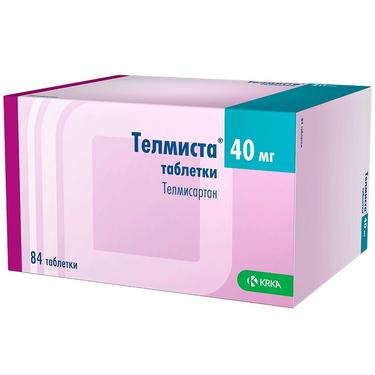 Телмиста 40 мг таблетки 84 шт