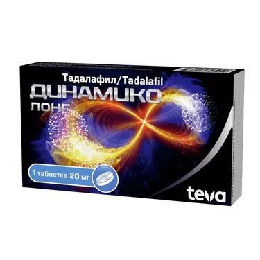 Динамико Лонг 20 мг таблетки 1 шт