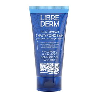 Librederm Hyaluronic Гиалуроновый Гель-гоммаж для умывания ультрамягкий 150 мл