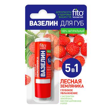 Вазелин для губ 5в1 Лесная земляника 4,5 г