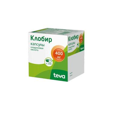 Клобир 400 мг капсулы 100 шт