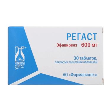 Регаст 600 мг таблетки 30 шт