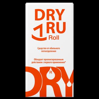 DRY RU Roll Средство от обильного потоотделения с пролонгированным действием 50 мл