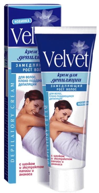 Velvet Крем для депиляции замедляющий рост волос 100 мл