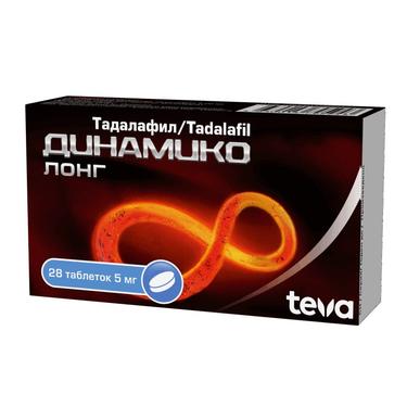 Динамико Лонг 5 мг таблетки 28 шт