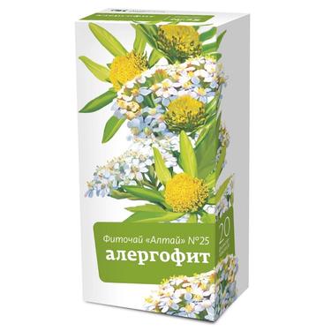 Фиточай Алтай №25 Аллергофит фильтр-пакеты 2 г 20 шт