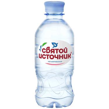 Святой Источник Вода минеральная негазированная 0,33 л