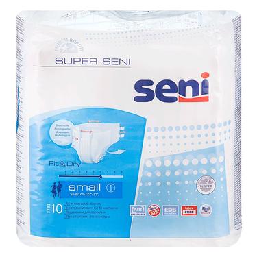 Seni Super Plus Air Подгузники для взрослых размер S 10 шт
