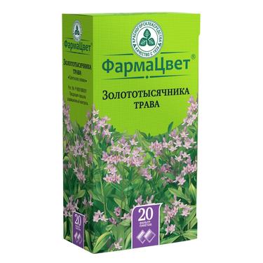Золототысячника трава фильтр-пакеты 1,5 г 20 шт