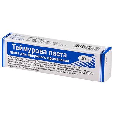 Теймурова паста для наружного применения 30 г