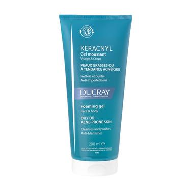 Ducray Keracnyl Гель для лица и тела очищающий 200 мл