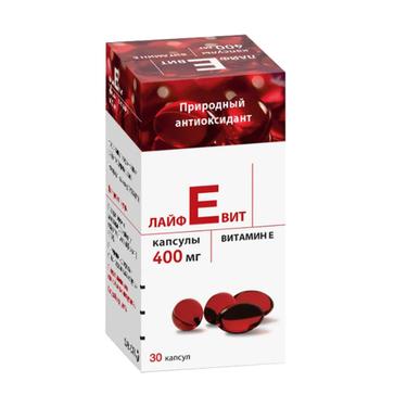 ЛайфЕвит 400 мг капсулы 30 шт