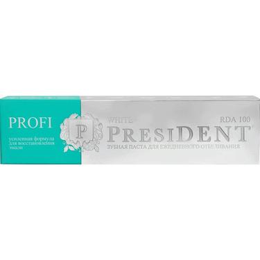 PresiDENT Profi White Зубная паста для ежедневного отбеливания 100 RDA 50 мл
