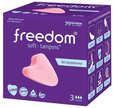 Freedom Тампоны гигиенические Нормал 3 шт