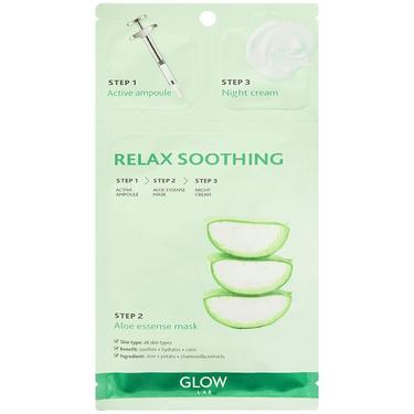 Glow Lab Маска для лица 3-х этапная Алоэ 1 шт