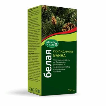 Эмульсия скипидарная для ванн белая 250 мл