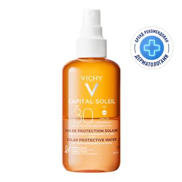Vichy Capital Soleil Спрей солнцезащитный двухфазный активатор загара SPF 30 200 мл
