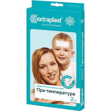Экстрапласт Пластырь при температуре охлаждающий 2 шт
