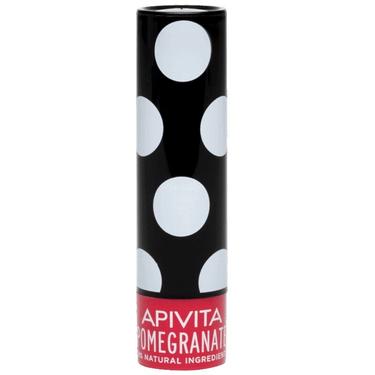 Apivita Стик-уход для губ увлажняющий с оттенком граната 4,4 г
