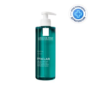 La Roche-Posay Effaclar Гель очищающий для проблемной кожи лица и тела микроотшелушивающий 400 мл