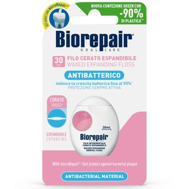 Biorepair Зубная нить вощеная расширяющаяся 30 м