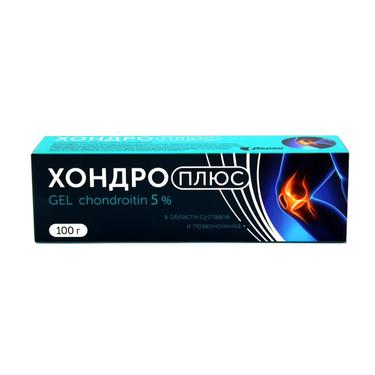 Хондро Плюс Гель в области суставов и позвоночника 100 г