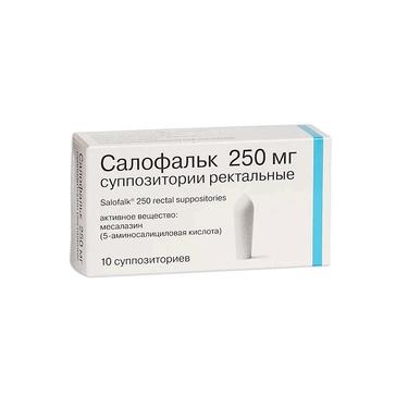 Салофальк 250 мг суппозитории ректальные 10 шт