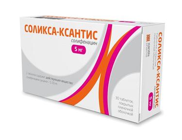Соликса-Ксантис 5 мг таблетки 30 шт